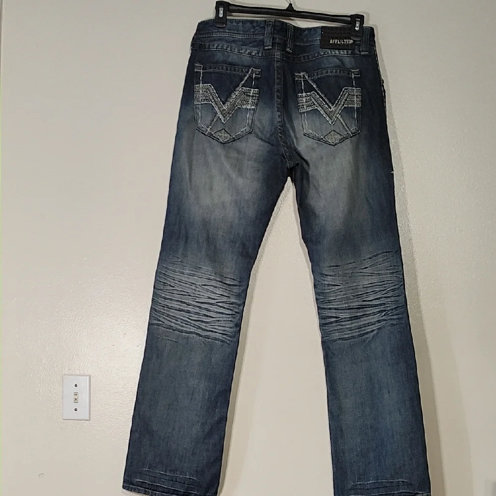 Affliction black premium COOPER men’s Jeans size 34